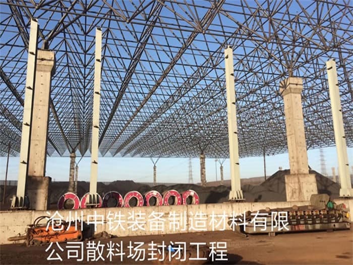 怀化水泥厂网架安装